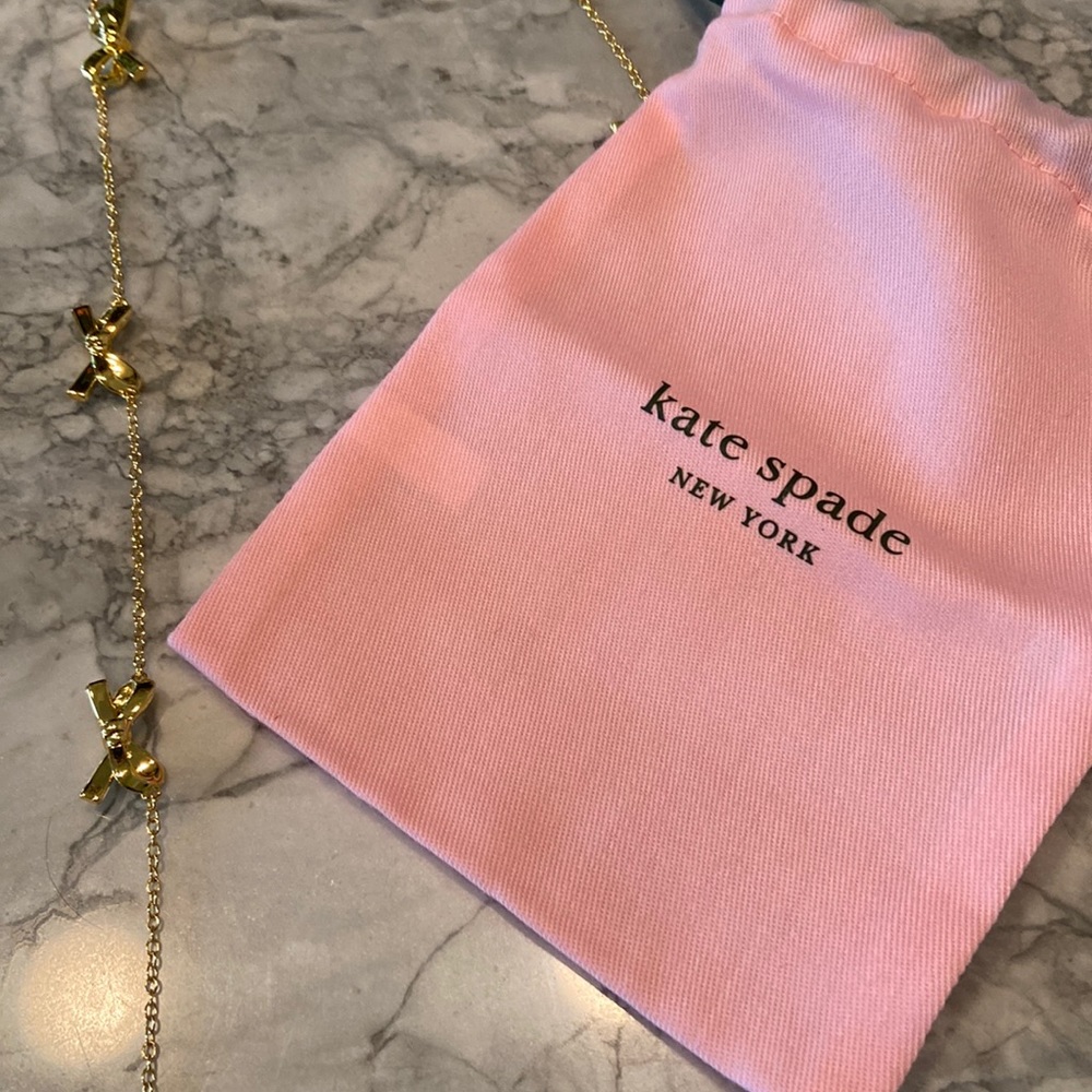 Kate Spade Bow Scatter Necklace